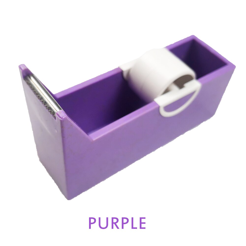 1pcs Tape Cutter Eyelashes Extension Tape Cutter For Grafting Eyelash Adhesive Tape Holder Lash Extension Tools For Cutting Tape: purple 1pcs