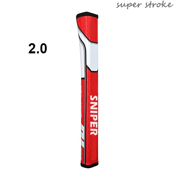 SS putter grips GT 1.0/2.0 size golf putter with no Taper Technology: 2.0 red white