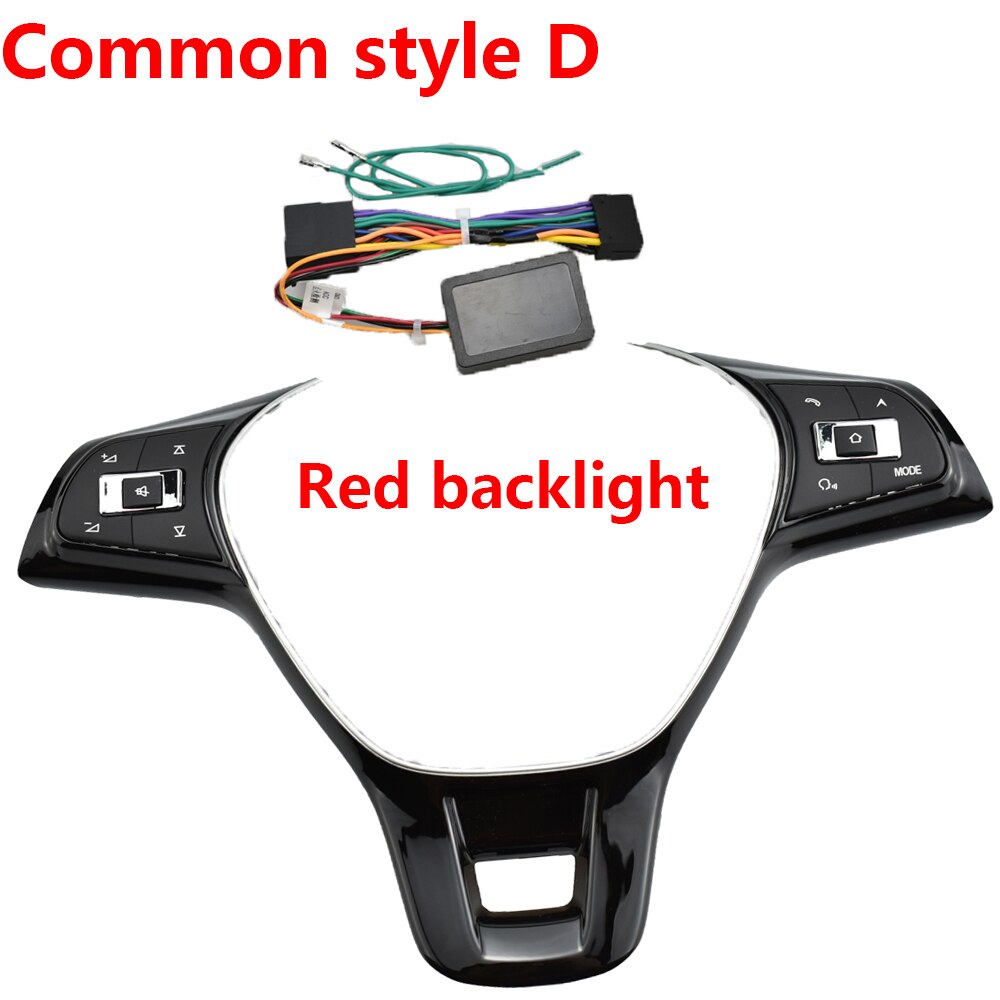 Multifunction steering wheel control button switch volume button audio switch button For VW for Volkswagen MK6 Golf 7 Jetta Polo: Dark Grey