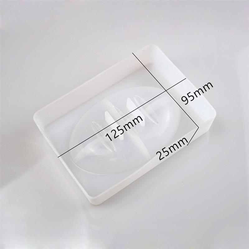 DIY Handmade Soap Box Silicone Mold Soap Dish Tray Resin Casting Mold Epoxy Resin Ring Dish Holders Resin Soap Tray Molds Home: 03
