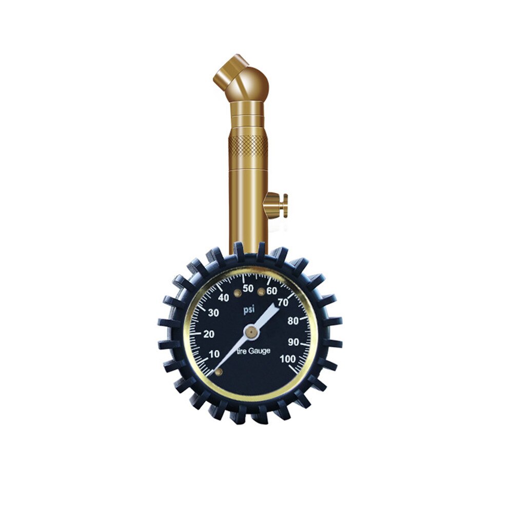 1Pc Double Scale Vacuum Manometer Mini Dial Air Vacuum Pressure Gauge Meter High QualityStable Performance Pressure Gage: Gold