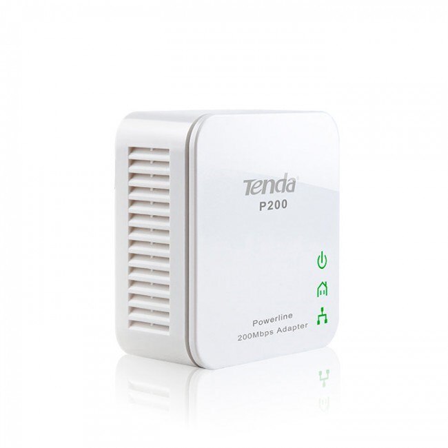 Powerline P200 singolo adattatore 200Mbps Tenda