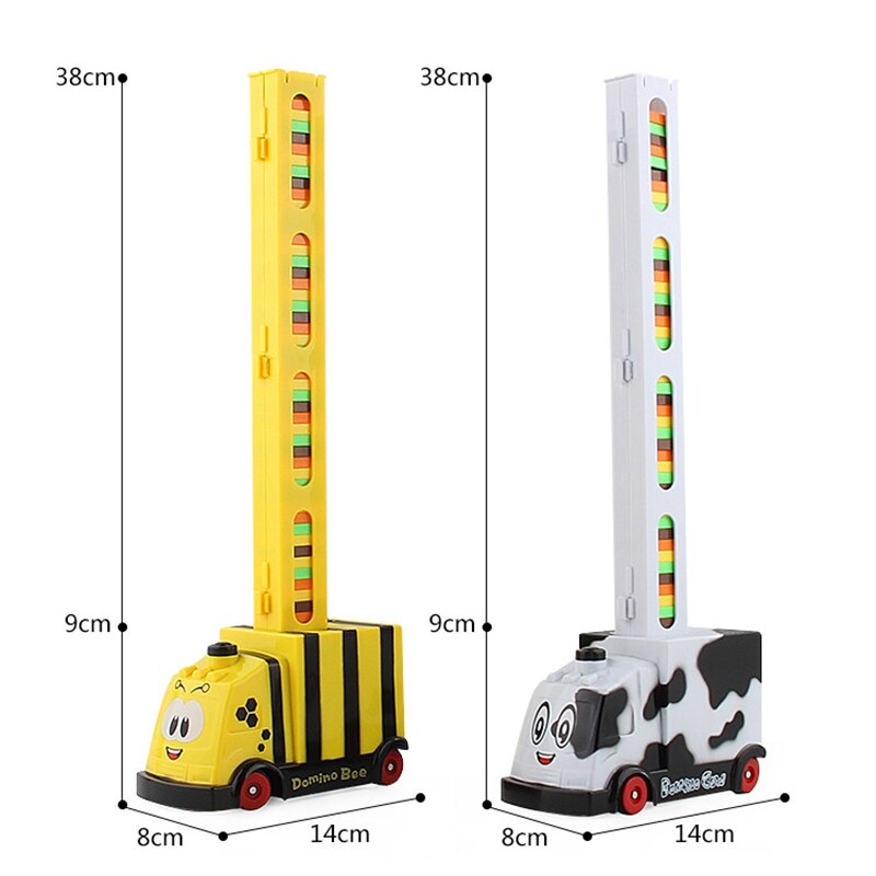 Klasyczne ino plastikowe kolejka dla dzieci dzieci zabawka robić montażu ino gra zabawka urodzinowa prezent dla dzieci