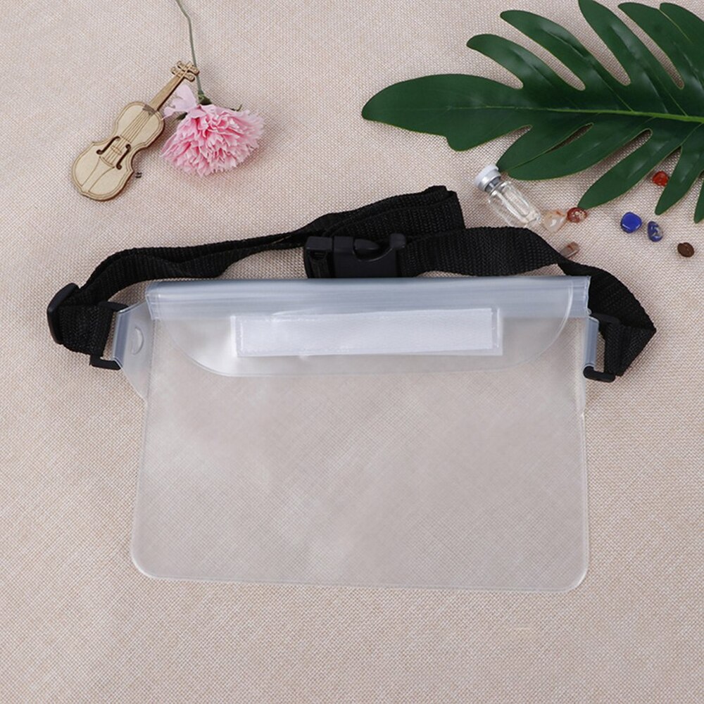 Natation en plein air téléphone portable sac de taille étanche Transparent printemps plage Pvc Collection sac sac étanche