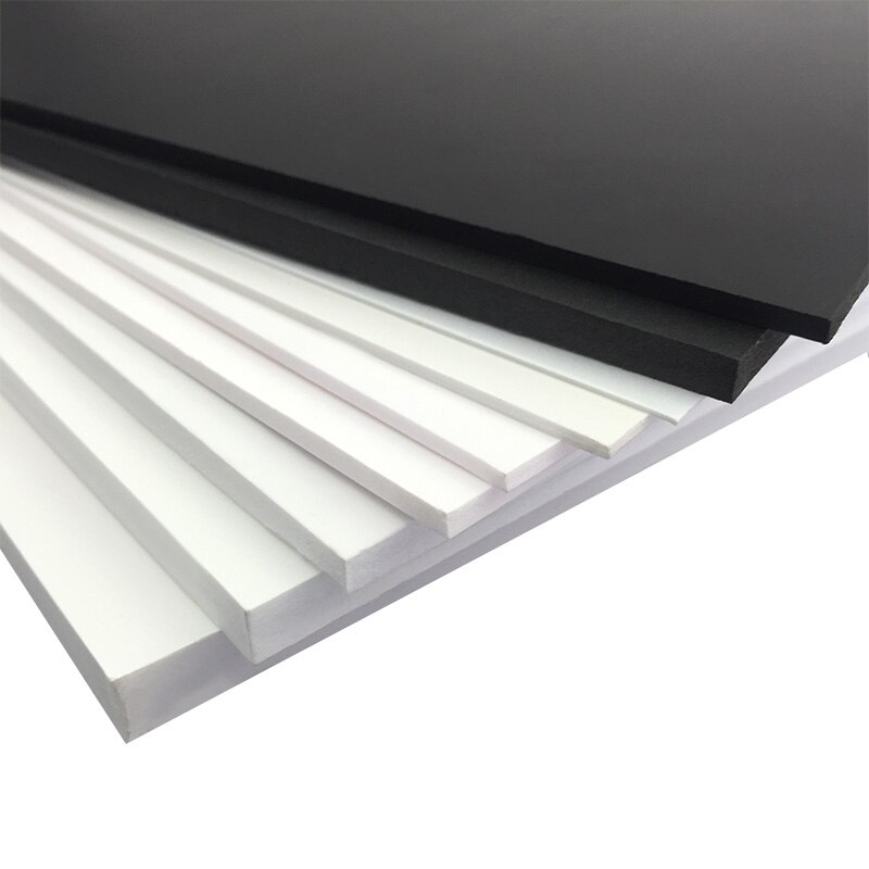 White 100x200mm PVC foam board Handmade Model making material plastic flat board For DIY Building model materials