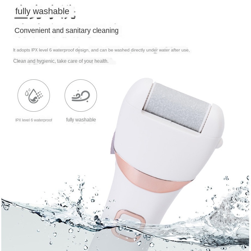File for heels metal Foot Care Tool Smooth Machine Callus Remover Foot Polisher USB Electric heel file pedicure for Heel Skin