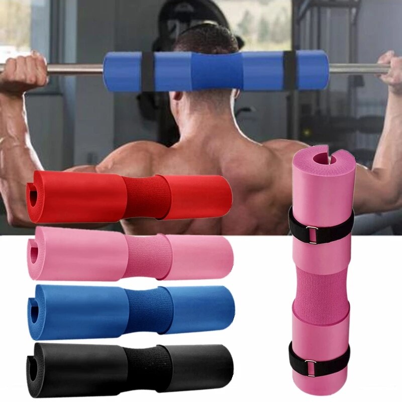 Foam Padded Barbell Bar Cover Pad Weight Lifting Squat Shoulder Protector Cushioned Gym Neck Back Support Protective Pad Gym -40