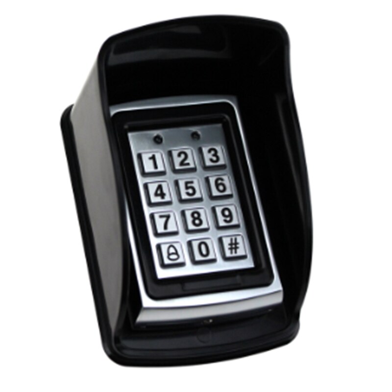 OPQ-Waterproof Metal RFID Access Control Keypad Password Card Reader Keypad Key Fobs Password Access Lock Door Access Control Sy