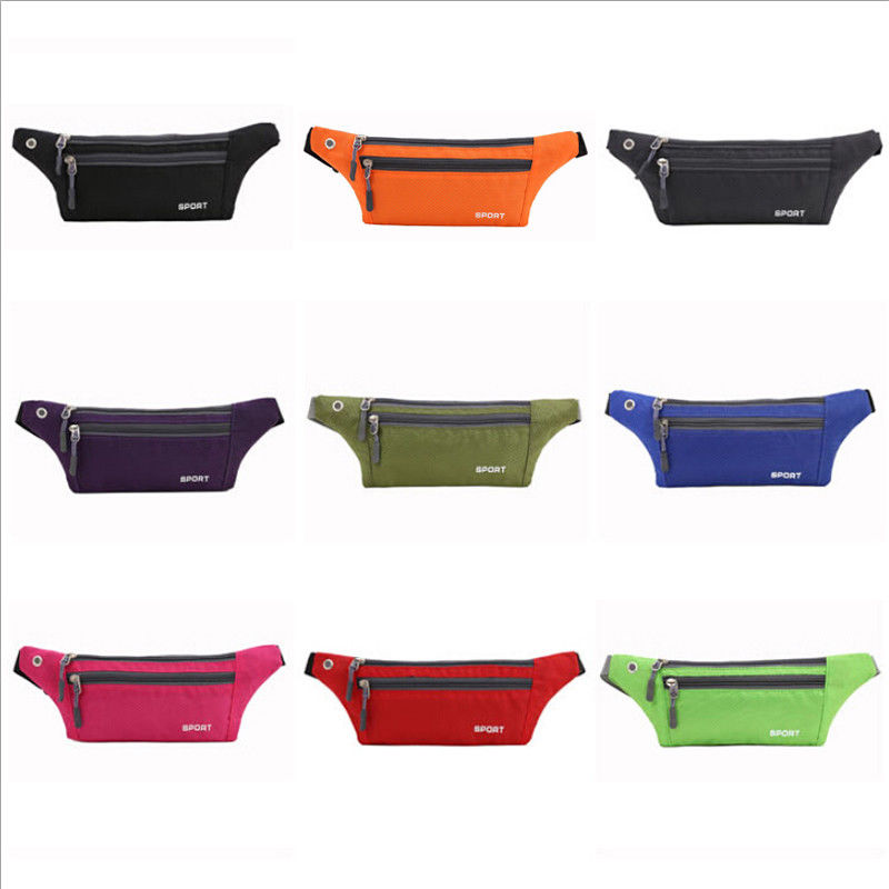 Brand Women Sports Running Belt Waist Pocket Bum Bags Cycling Jogging Travel Pack Wallet