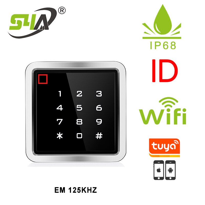 allein RFID Zugriff Regler APP unterstützung Android und IOS Tuya app metall Zugriff Kontrolle Tastenfeld