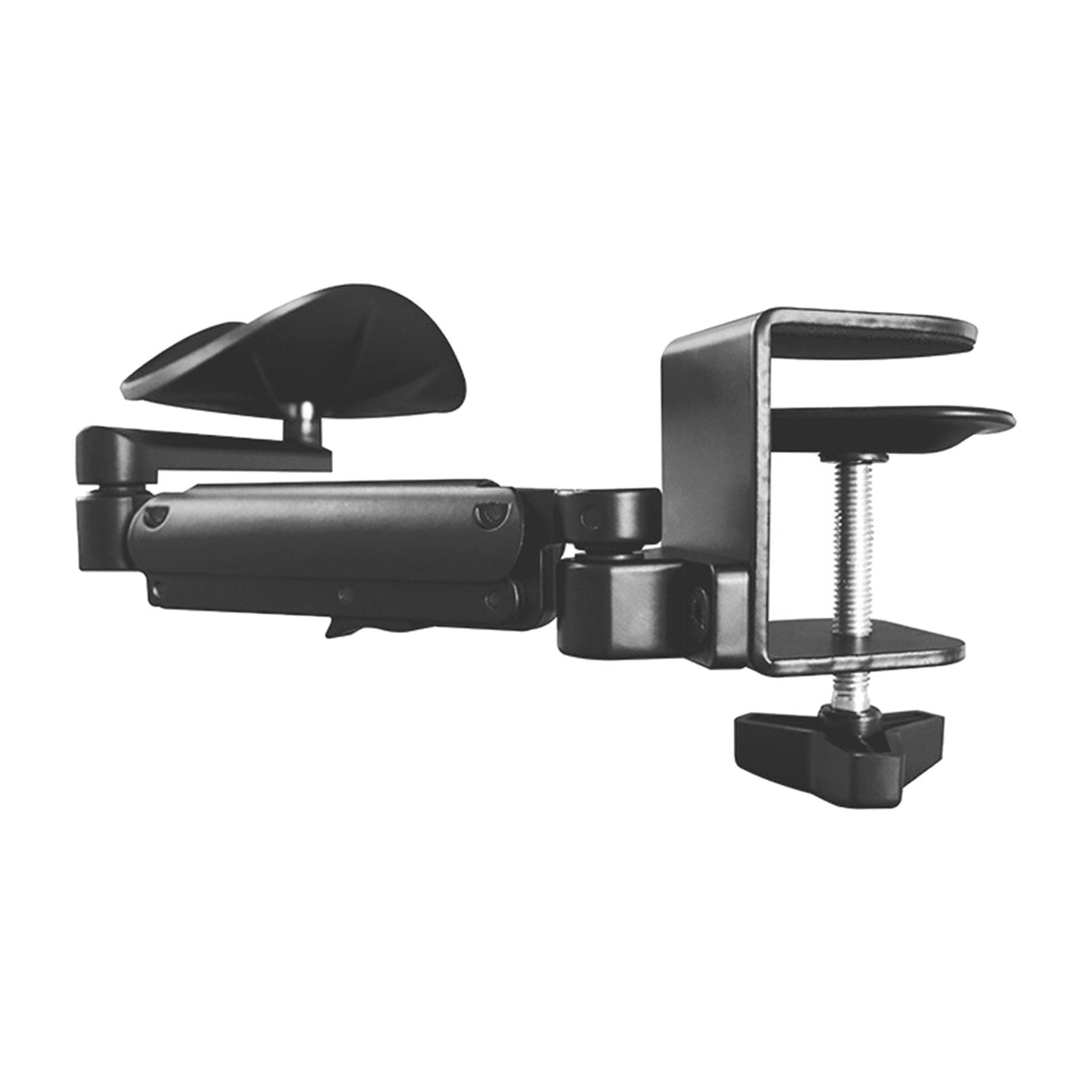 Reposabrazos portátil para escritorio, soporte ergonómico y ajustable para silla de escritorio, bandeja para teclado, reposabrazos