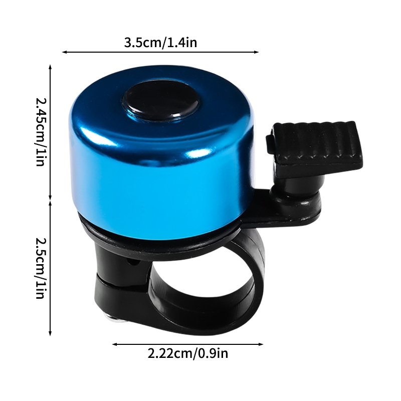 Bicycle Bell Cycling Accessories MTB Mountain Road Bike Handlebar Bell Ring Safety Warning Alarm Bicycle Call Bells: Burgundy