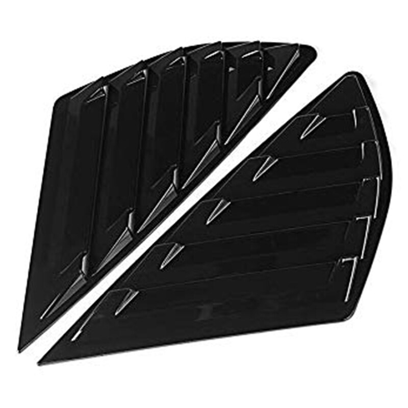 Auto achterpaneel zijventilatie raam lamellen afdekkingen voor ford fusion 4 deurs