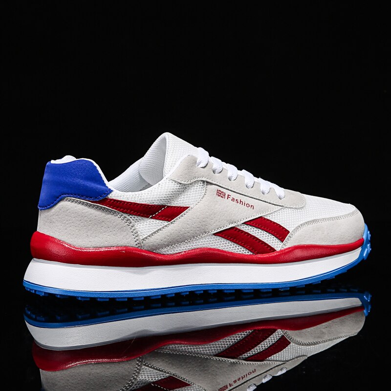 Scarpe da Golf da uomo originali di moda Sneaker Mesh traspirante verde rosso scarpe sportive da uomo scarpe da Golf basse di qualità esterna Spike