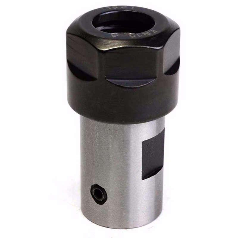 Eleg -10 stk  er16 fjærhylse + motoraksel 8mm forlengelsesstangholder cnc frese dreiebenk verktøy graveringsmaskin