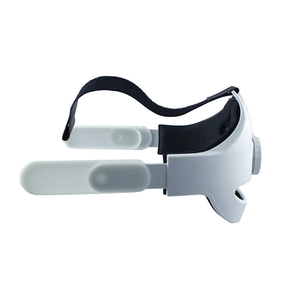 Adjustable Headband for Oculus Quest 2 Replacement Head Strap with Foam Cushion Fixing Strap Leather Foam Cushion Belt