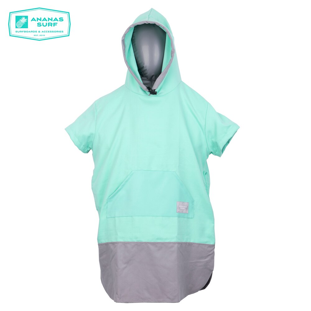 Ananas surf beach poncho unisex barn junior byt våtdräkt dräkt handduk surfstil