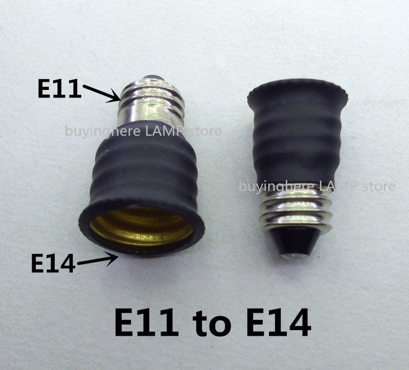 E11 Lamp socket adapter E11 om E14 lampvoet E11 turn om E14 lamphouder turn om E11 Lamp hoofd converter E11-E14