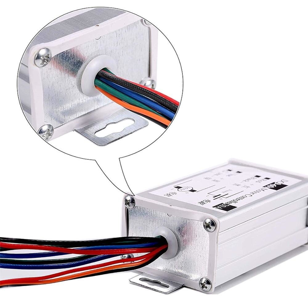 DC Motor controller 1200W 20A 9v12v24v36v48v60v bldc pwm brushless motor controller Speed/temperature/brightness adjustment