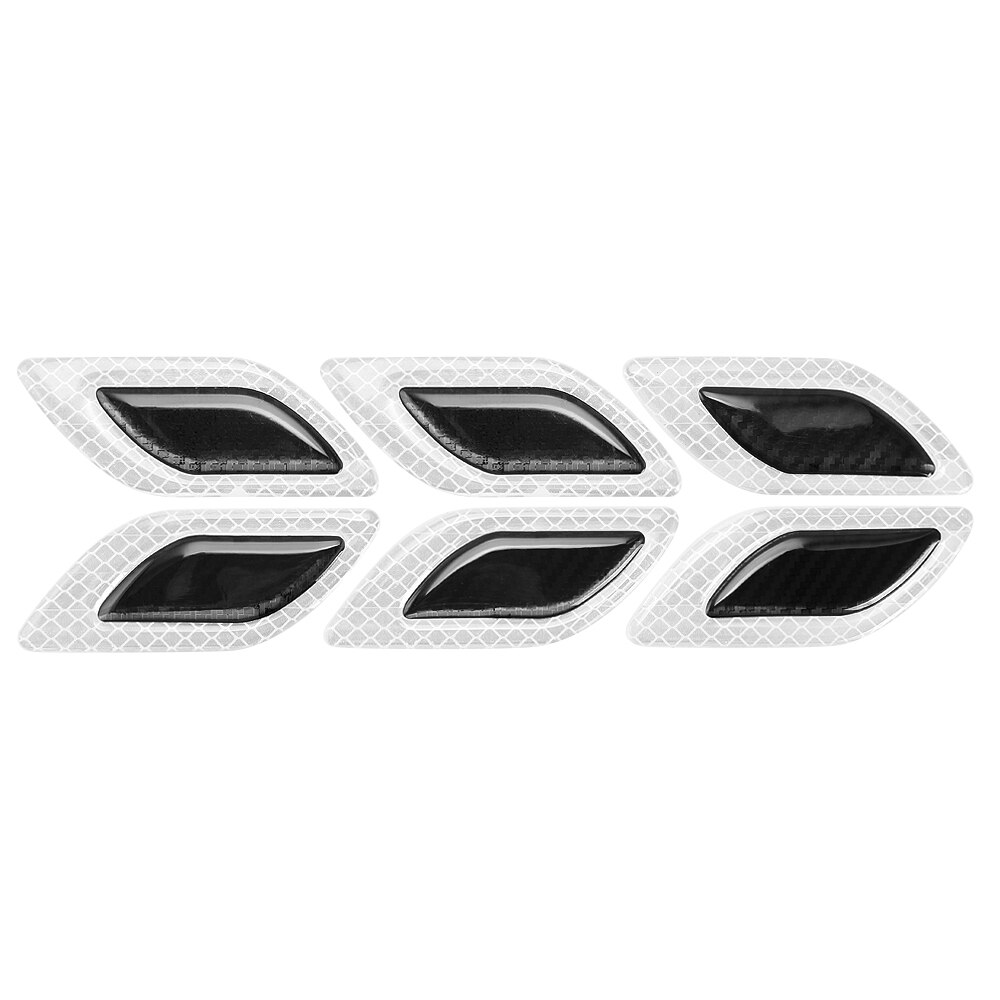 Reflective Strips Car Sticker Safety Warning For Renault koleos Twingo Scenic Megane Fluenec Latitude Clio 1 2 3 4 Car Styling: White