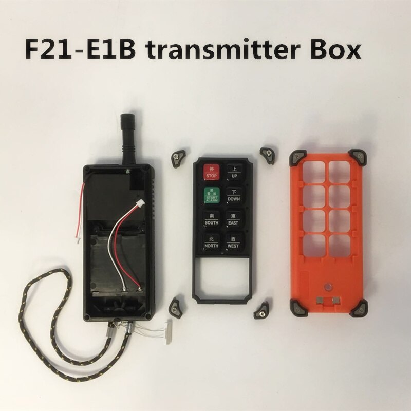 UTING Telecrane Industrial Remote Control F21-E1B Accessories Crane Remote Control Repair Replacement Parts: F21-E1B TXC Shell