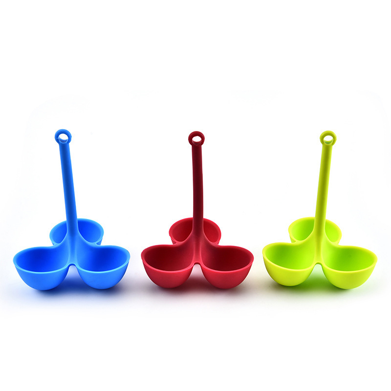 Baosen 3 Hält Silikon Eierkocher Ei Herde Tablett Küche Kochen Werkzeuge