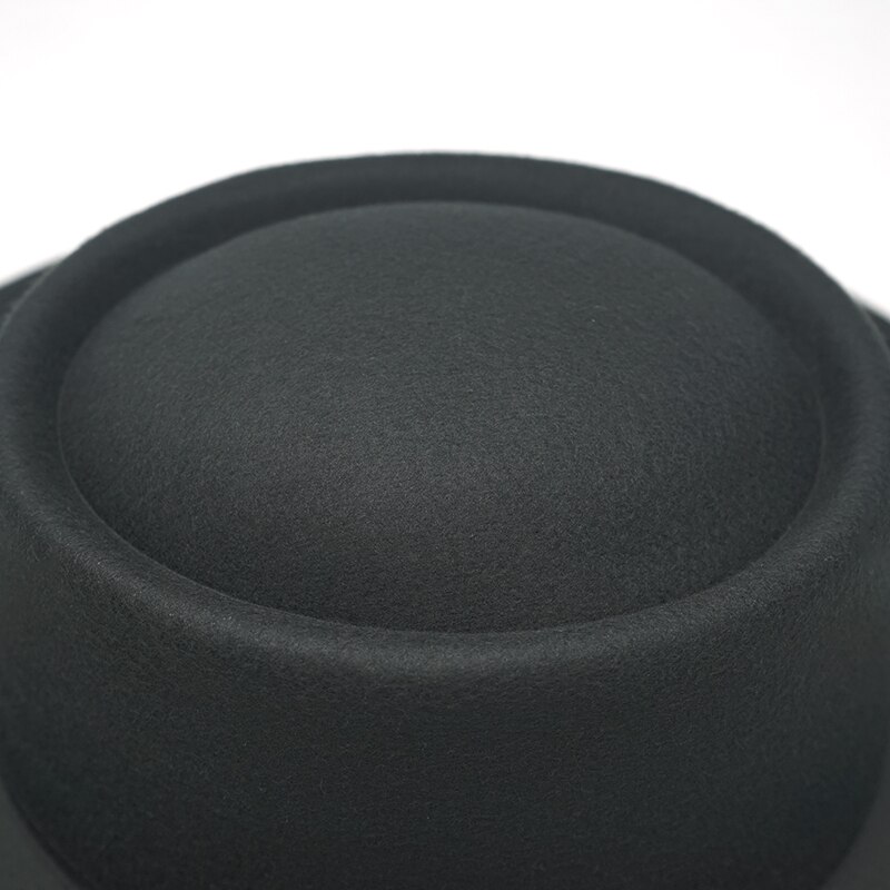 Winter Autumn Women Men Ladies Fedoras Top Jazz Hat Big side hats European American Round Caps Bowler Hats Feminino Gorra