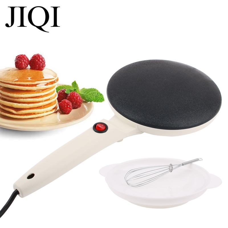 JIQI Haushalt Antihaft-Pfanne Elektrische Kuchen Stall Pfannkuchen Maschine Tragbare Elektrische Brot Maschine Gegrillte Pfannkuchen Maschine