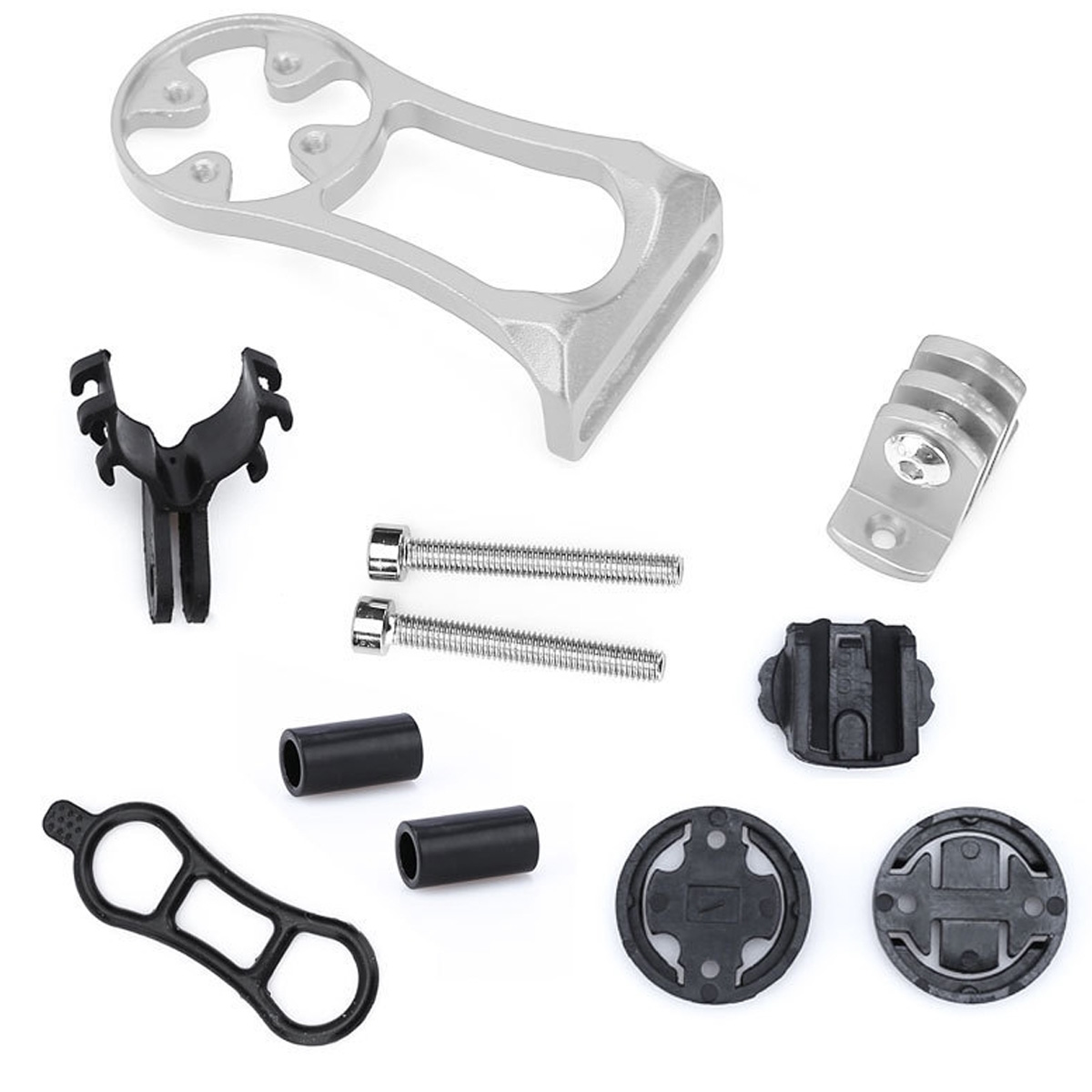 Fiets Stopwatch Houder Racefiets Computer Uitbreiding Beugel MTB Stuur Snelheidsmeter Stuurpen Mount Rack Voor Garmin Bryton Cateye: Bordeaux