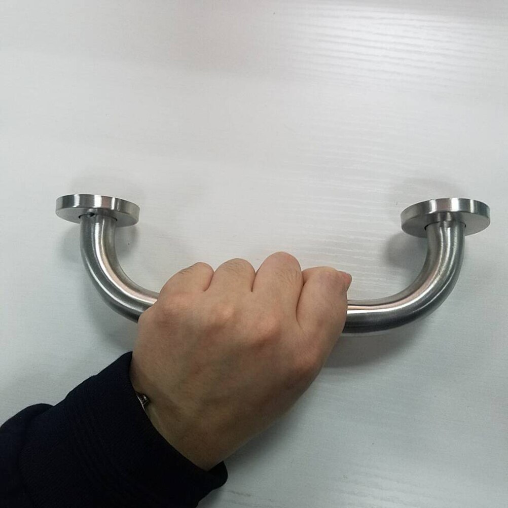 Bathroom Shower Tub Grab Bars Hand Grip Stainless Steel Safety Toilet Support Rail Disability Aid Grab Bar Handle