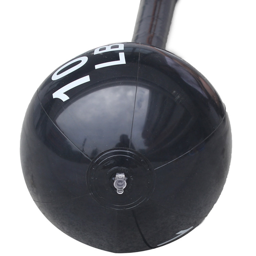 PVC Inflatable Barbell Baby Kids Fitness Dumbbell Strongman Costume Activity