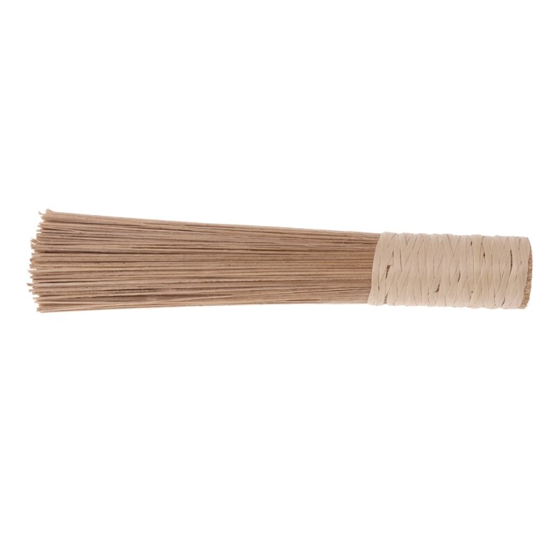 fouet de nettoyage traditionnel bambou Wok brosses outils de cuisine 7 pouces de longueur