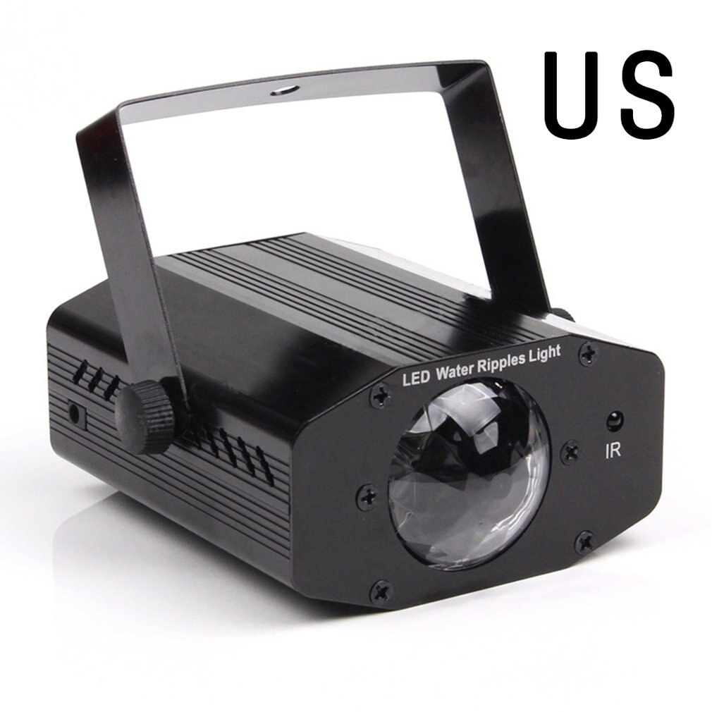 Practical Led Remote Control Colorful Dynamic Water Ripple Effect Light For Bar Banquet Wedding Family Party