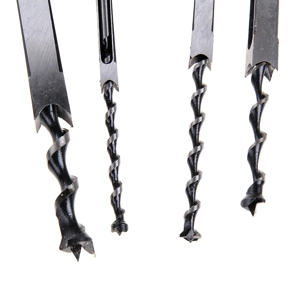 1PC Woodworking Drill 10mm/16mm Hollow Square Bits Square Hole Chisel Mortising Kits Tools Woodworking Square Hole