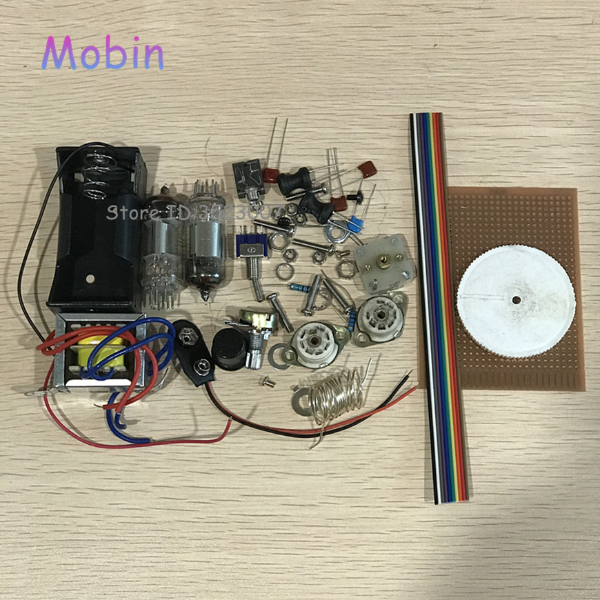 1PCS/LOT DC two lamp tube radio kit DC two light FM tube radio kit