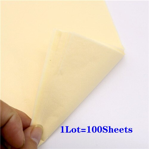 100 Stuks 21*30 Cm Tissue Papier Diy Handgemaakte Craft Papieren Bloemen Cadeau Verpakking Bruiloft Feestelijke &amp; Party Thuis decoratie Benodigdheden: 100pcs Beige Paper