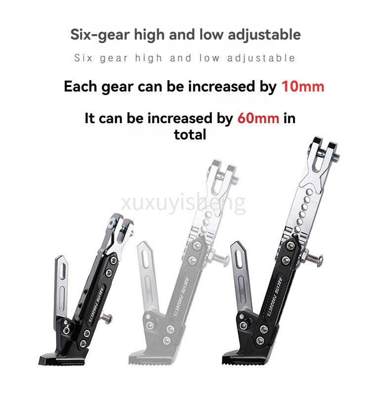 Cavalletto per moto Cavalletto per parcheggio Staffa per supporto laterale Supporto per stampella Dirt Bike Accessori per moto Universali