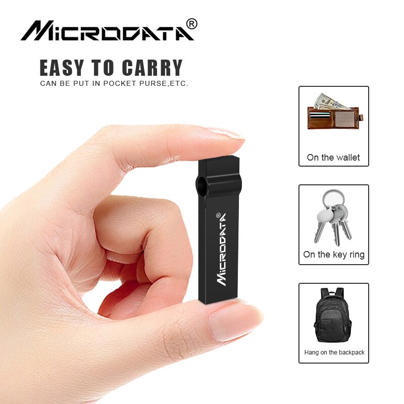 Wodoodporna pamięć usb cle usb 16GB 8 GB 4GB pamięć klucz usb metalowy Pendrive 32gb 64gb 128 gb Pendrive usb Pendrive