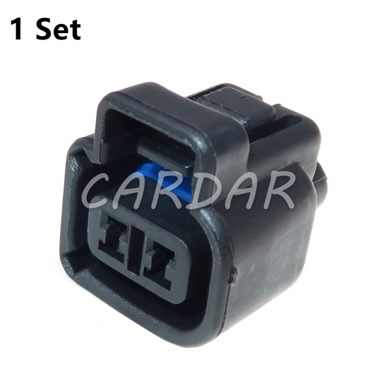 1 Satz 2-polig 192000 -3130 Auto Wasserdichter Stecker Draht Kabelbaum Buchse AC Montage Automobil Elektrische Verkabelung Versiegelter Stecker: Black