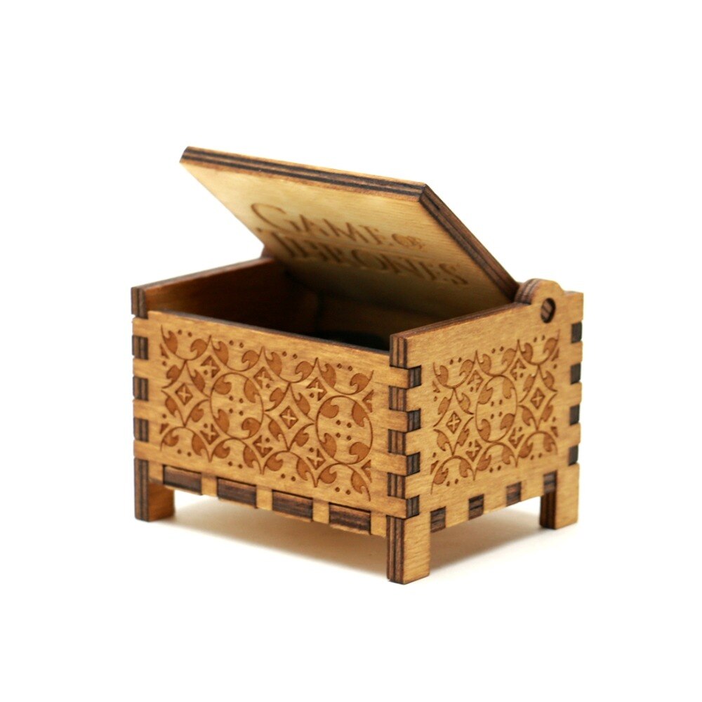 Memory Music Box 18 Note Windup Clockwork Mechanism Engraved Wood Music Box for Kids,Play Memory from CATS