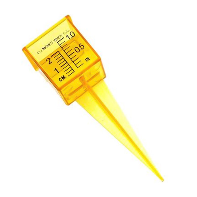 Measurement Rain Gauge Ground Spike Precipitation Garden Yard Accessories Rainfall Gauging Measurement Tools: 2PCS