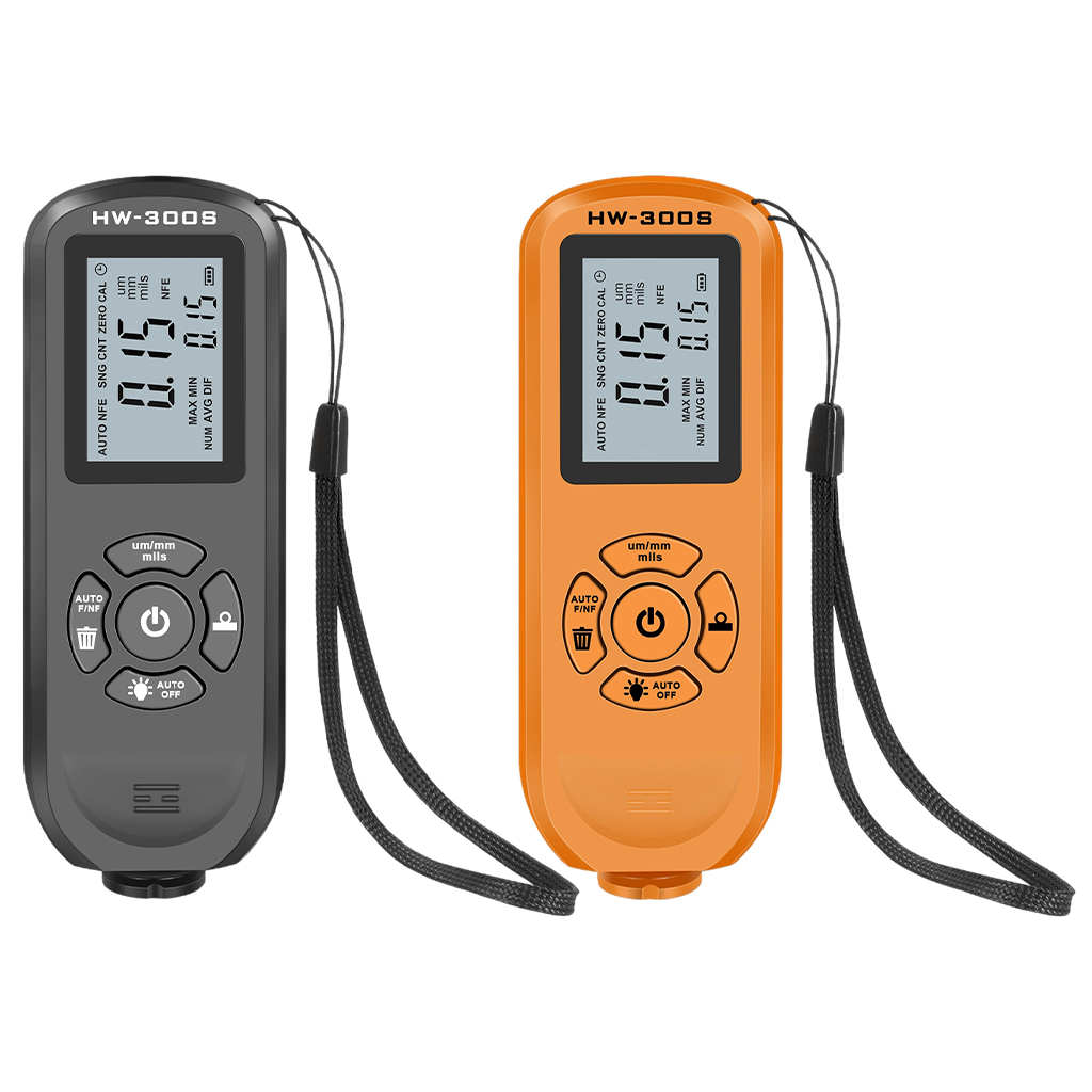 Thickness Tester Auto Measuring Digital Gauge Meter LCD Backlight Display Measuring Paint Depth Handheld Fit for Car