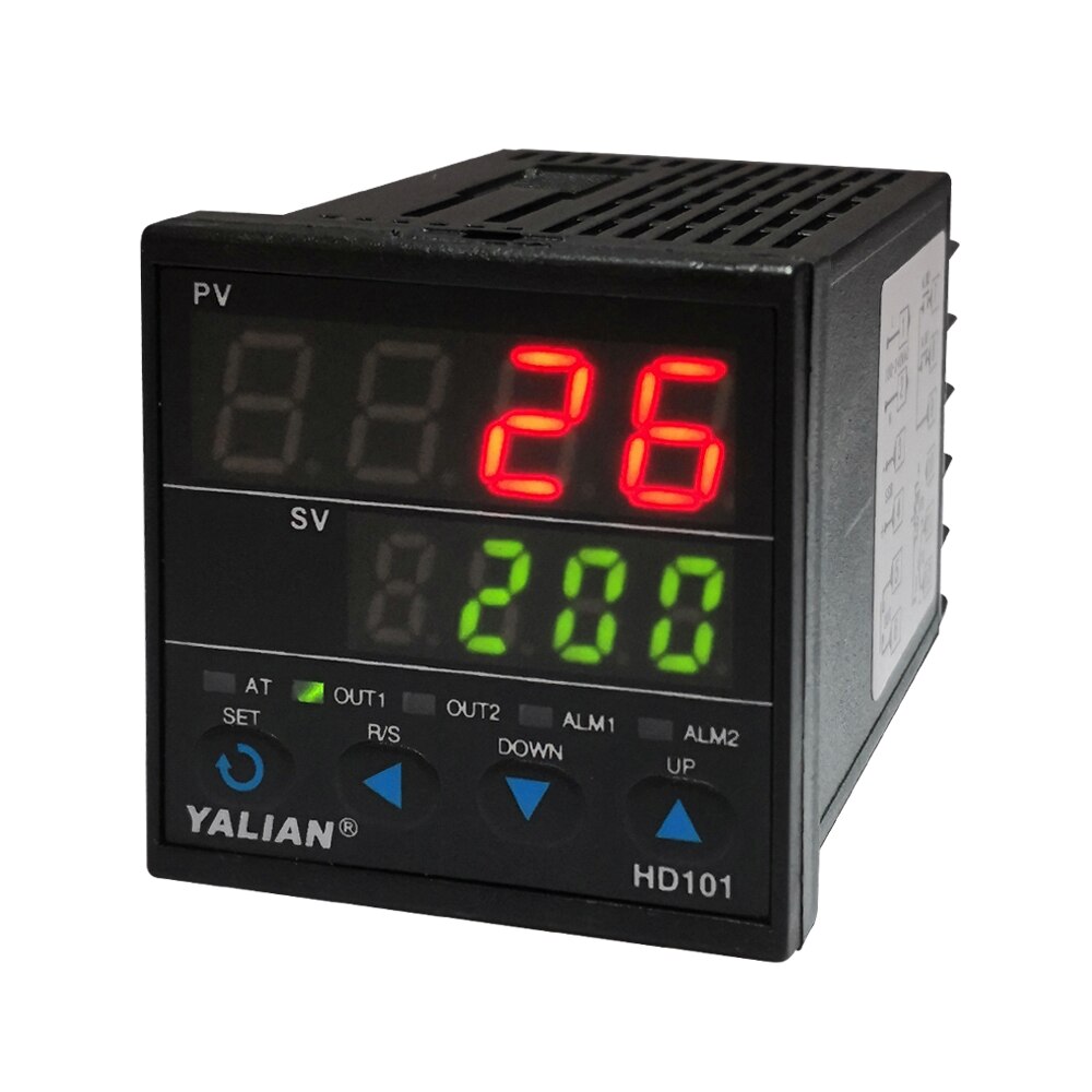 the most latest temperature controller Max test temperature 1372 degree thermoregulator with dual display and alarm relay output