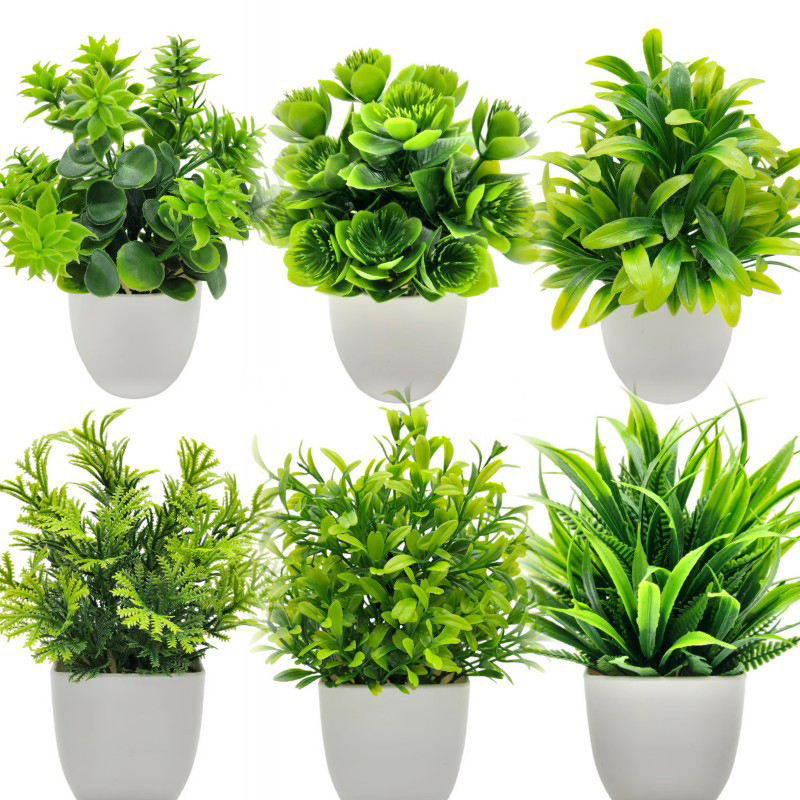 Knstliche Bonsai-Pflanze, Fensterbank, Brotisch,...  Grandado
