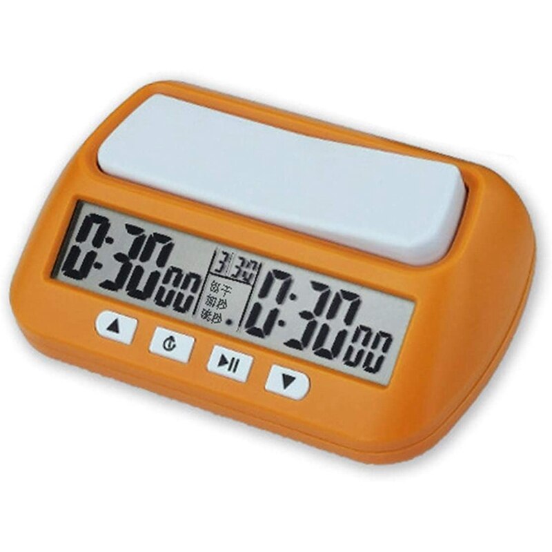 Digital Chess Timer Count UP DOWN Bonus Delay Chess Clock Portable Digital Chess Clocks Game Timer