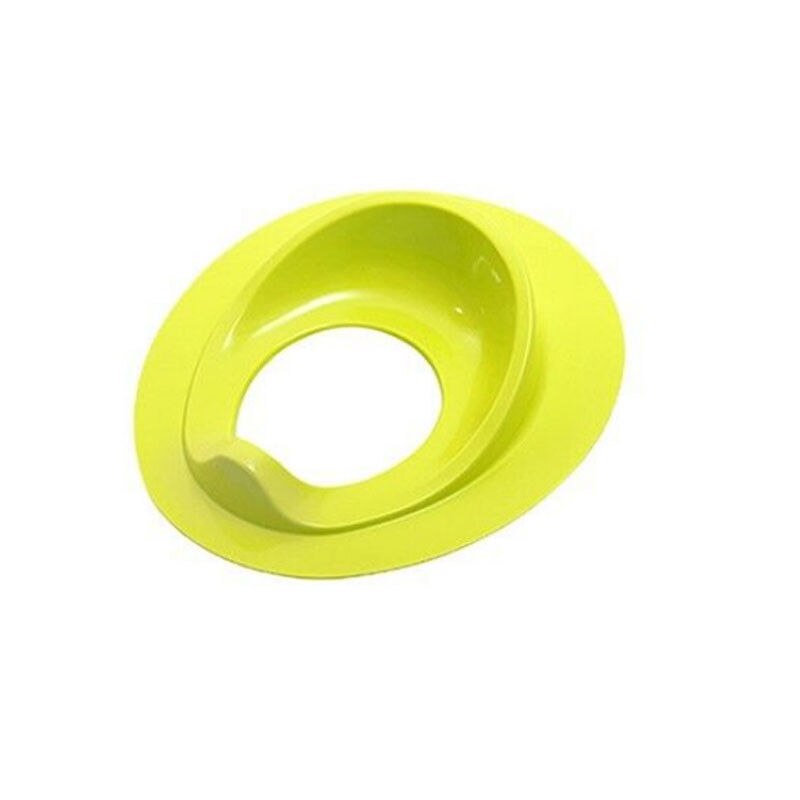 Zindelijkheidstraining Wc-bril Gewatteerde Zachte Ring Baby Peuter Jongens Meisjes Pure kleur: green