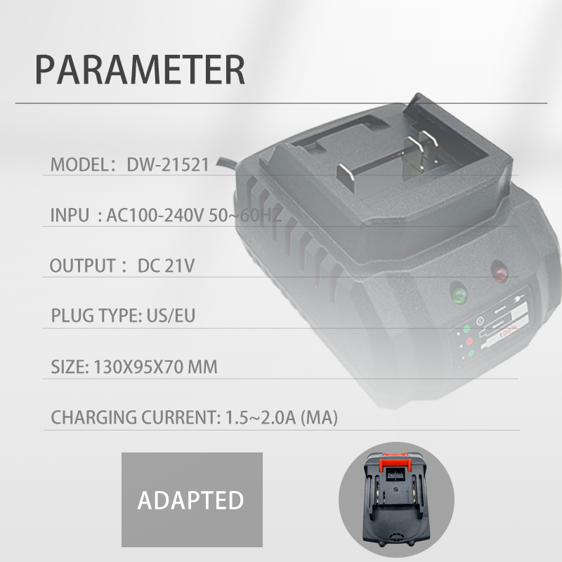 Makita model oplader 18V 21V elektrische boormachine elektrische sleutel haakse slijper oplader elektrisch gereedschap acculader