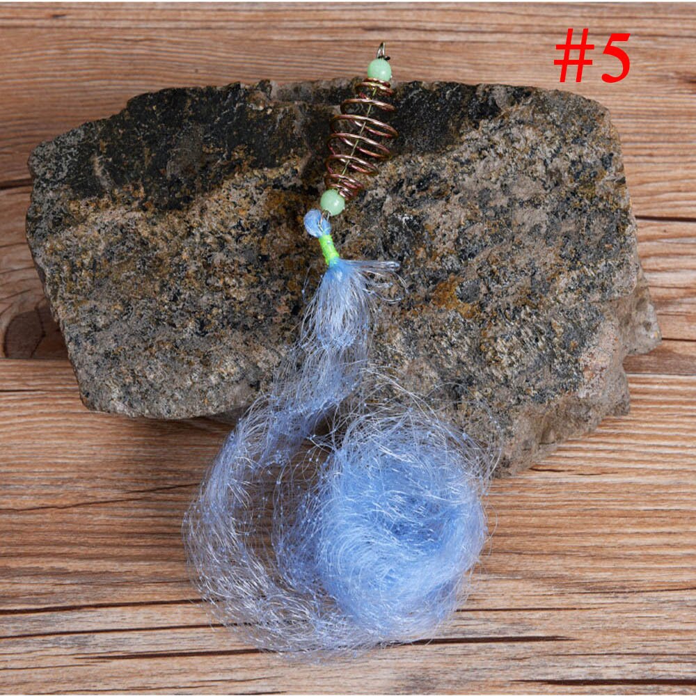 PPGUN 1PC Fishing tackle Fishing Net Trap Bead Copper Spring Shoal Netting Fishnet Tackle Fishing net for fishing: C