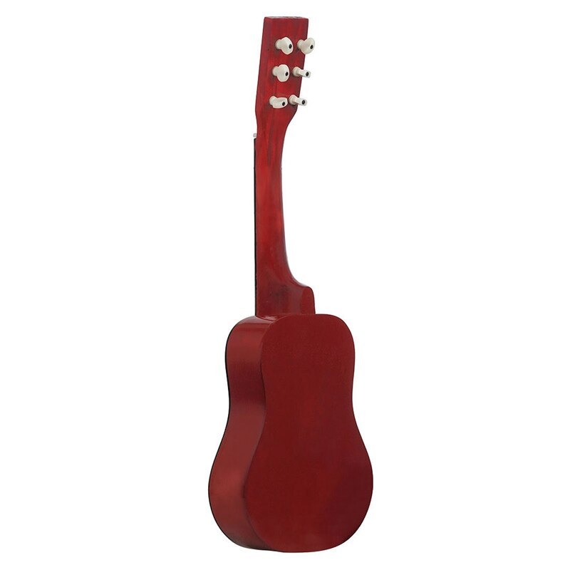 Guitarra acústica en tilo americano de 25 pulgadas, 6 cuerdas, Mini Guitarra pequeña con púas de guitarra, cuerdas para niños, para niños, principiante