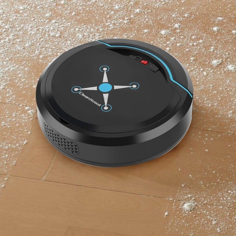 Robot aspirador inteligente, máquina de fregona eléctrica recargable para suelo, para aspiradoras de empuje eléctrico para el hogar